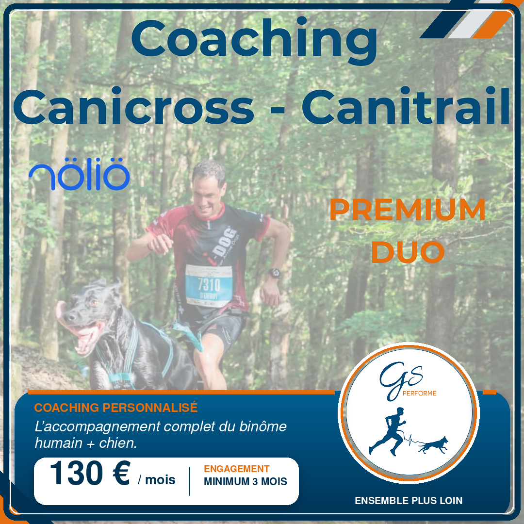 Coaching Canicross / Canitrail – PREMIUM DUO