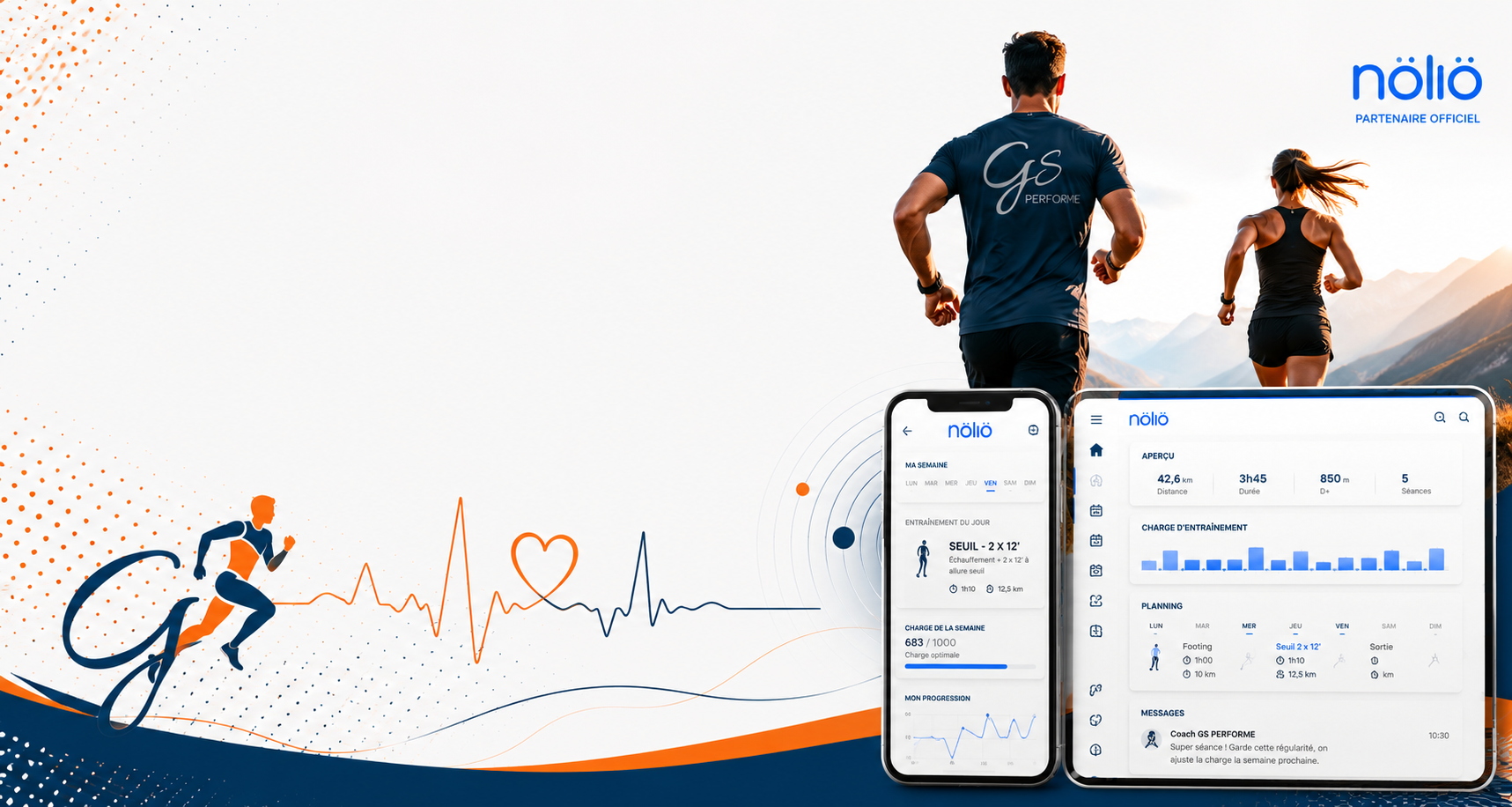 Coaching personnalisé et suivi avec Nolio